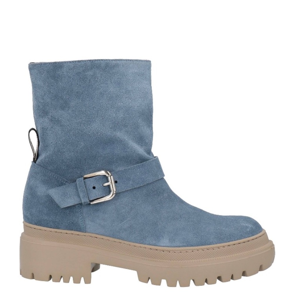 Flash Sale **NWOT Pollini suede combat boots